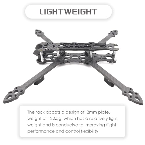 Image of Mark4 FPV Frame 295mm FPV Racing Drone Frame 7inch 3K Carbon Fiber Frame Quadcopter FPV Freestyle Frame with 5mm Arms