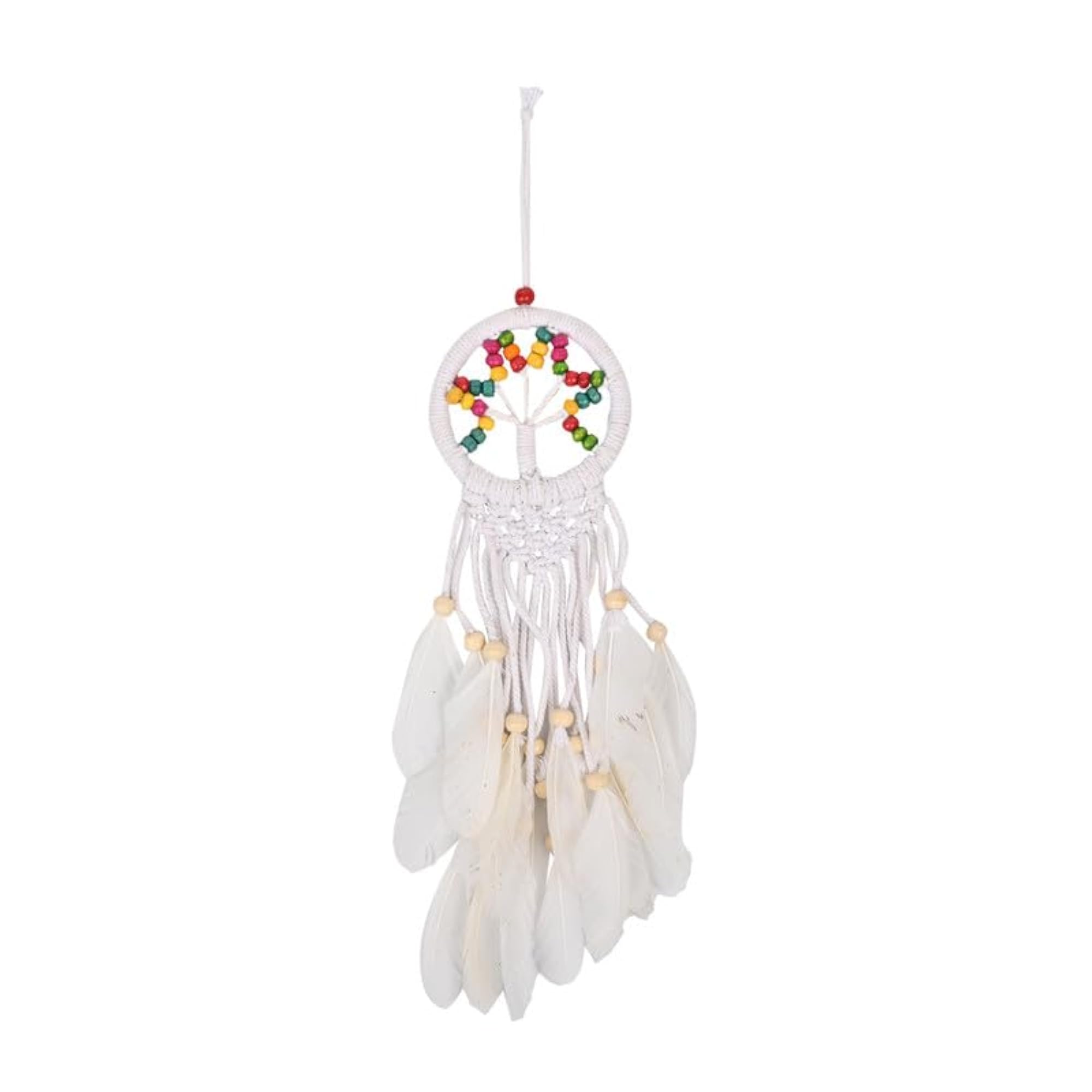Handcrafted Tree Dream Catcher for Car Interior Decor