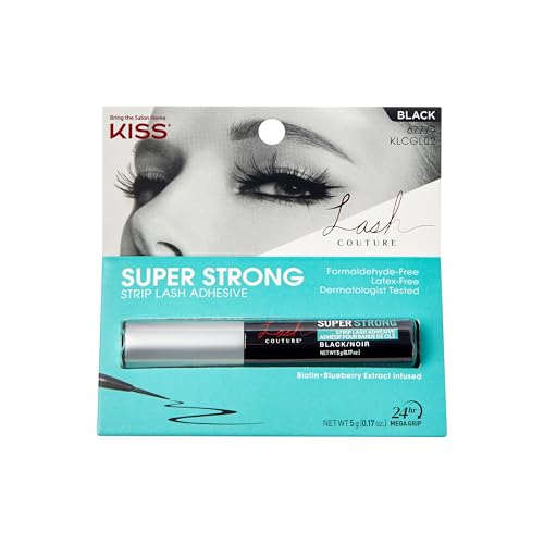 KISS Lash Couture Lash Glue Super Strong Strip Lash Adhesive Black Product Picture