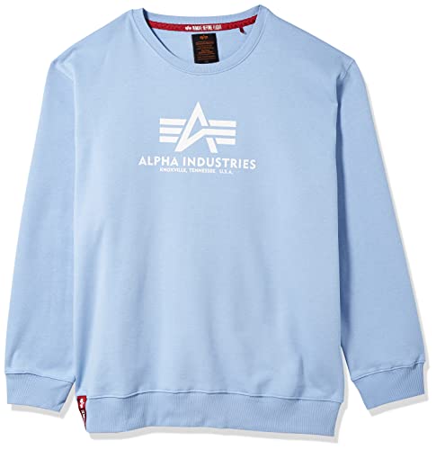 Alpha Industries Basic Sweater Sweatshirt für Herren Light Blue