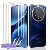 Teenrpov 3+2 Pices pour VIVO X200 Pro Protection cran TPU Souple [Pas Verre Tremp] + Camra Verre Tremp, HD Anti Rayures Protecteur D'cran pour VIVO X200 Pro