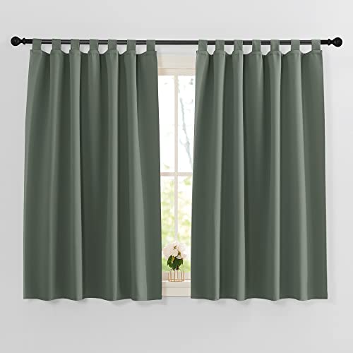 PONY DANCE Rideaux Cuisine Occultants Thermiques Isolation Décoration de Fenêtre pour Chambre Maison pour Petit Fenetre à Pattes, 2 Pièces, L 140 x H 145...