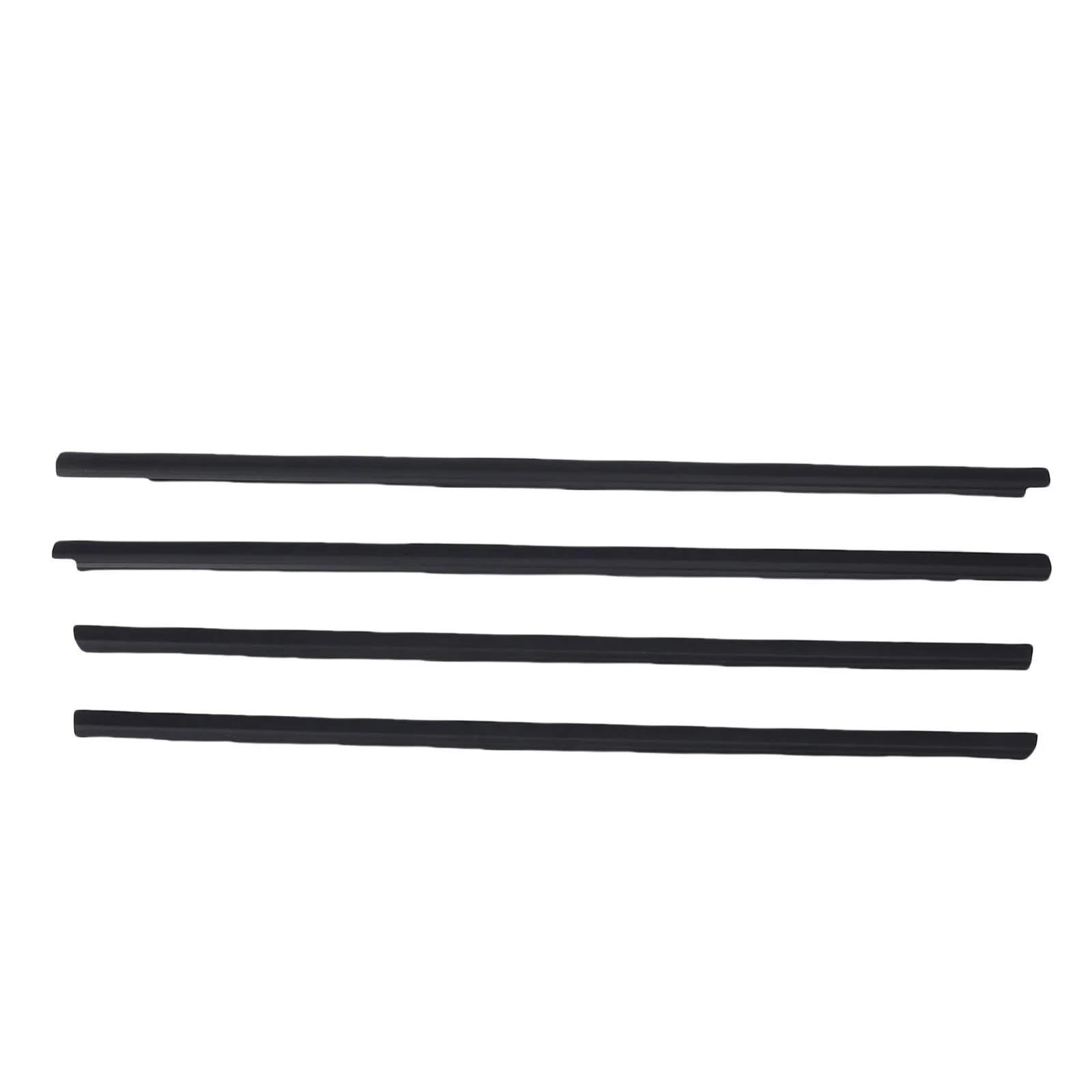 Crjimx One Color 4Pcs Car Window Weather Strip Seals Belt 82821 8H300 Outer Door Weatherstrip For Nissan For X-Trail T30 2001-2007