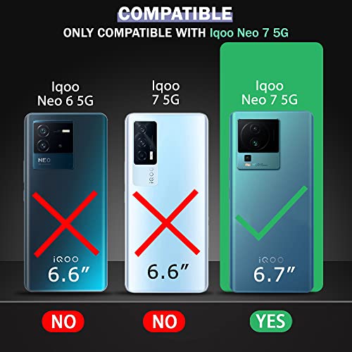 Image of TheGiftKart Crystal Clear Back Cover Case for iQOO Neo 7 / Neo 7 Pro 5G | Shockproof Soft TPU Case | Cushioned Edges for Ultimate Protection Back Cover Case for iQOO Neo 7 /7 Pro (TPU, Transparent)