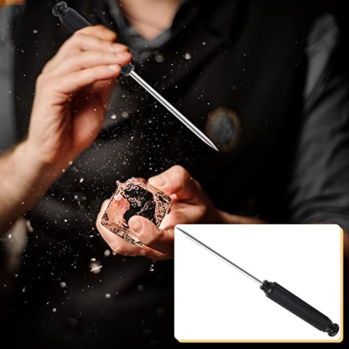Herramienta de cocina de acero inoxidable para hielo con mango premium 6