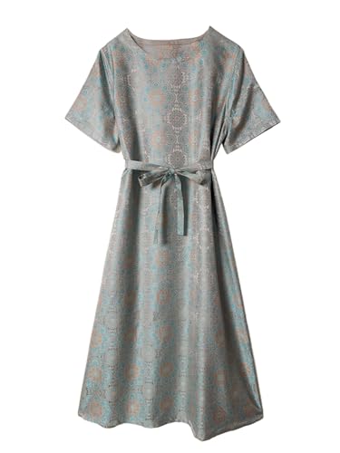 Robe en brocart en soie HangErFeng pour briller lors de vos soirées de gala