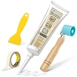 Avenuebool 1 Pack Wallpaper Seam Repair Adhesive Kit, 5 oz Wallpaper Glue with Precision Nozzle...