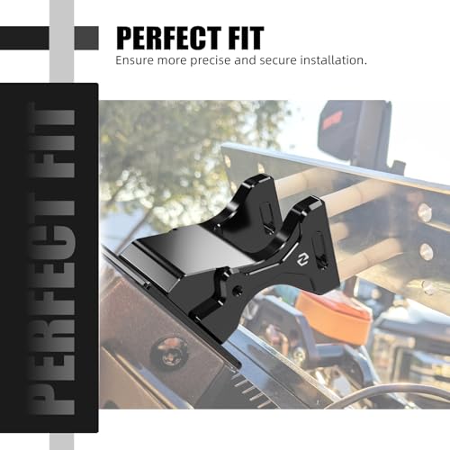 Support de fixation GPS aluminium usiné noir pour habitacle de trail moderne - 2