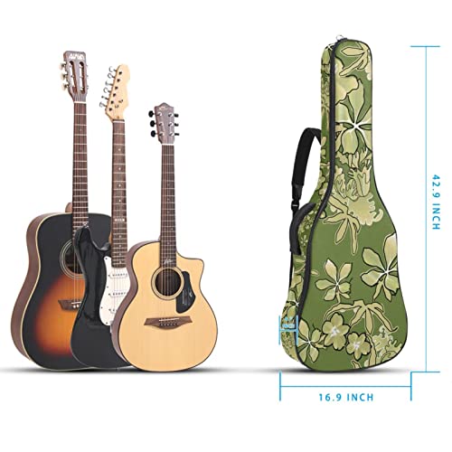 Housse imperméable pour guitare acoustique avec double bandoulière et poche Motif cactus et coucher de soleil… - Les Beatles, Paul McCartney, John Lennon, RIngo Starr, George Harrison Housse imperméable pour guitare acoustique avec double bandoulière et poche Motif cactus et coucher de soleil… – Image 6