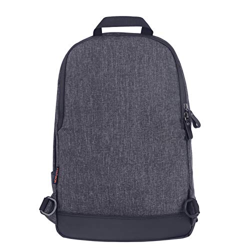 TOURBON Nylon Clip-on Bicycle Panniers Laptop Backpack Bike Rear Rack Bag (Small)3