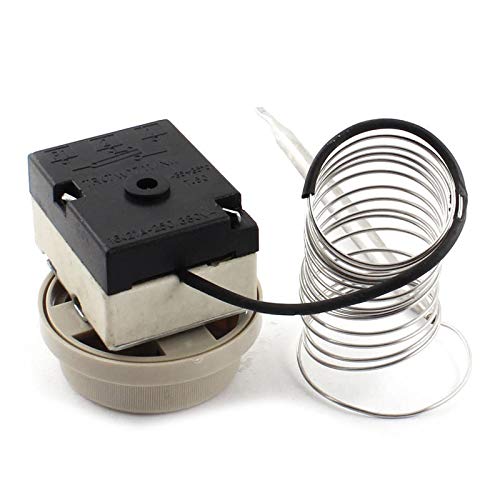 Freezer -30~30degree AC 250V 16A AC380V Temperature Capillary Thermostat
