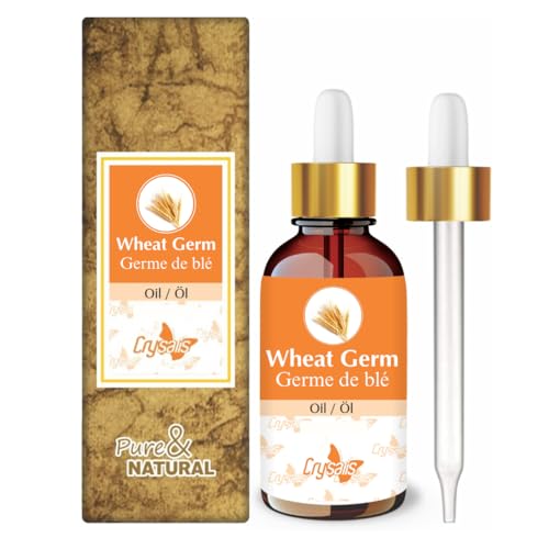 Crysalis Wheat Germ Essential Oil 100% Pure & Natural - Undiluted Uncut Cold Pressed Aromatherapy Premium Oil - Therapeutic Grade - 100 ML
