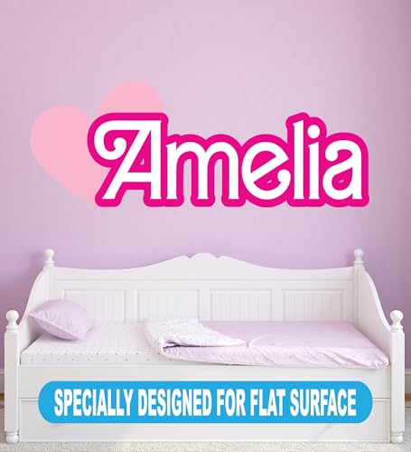 Vinilo decorativo personalizado para pared Girls Pink miniatura 7
