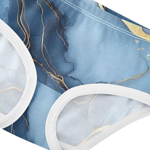 Organic Cotton Panties Underwear Soft Touch Toddler Cotton Underwear for Toddler in Sizes 2T,3T, 4T, 5T, 6Y and 8Y4