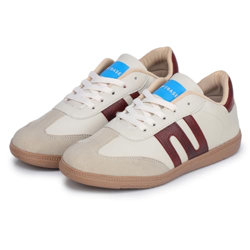 Image of TRASE Casual Sneaker Shoes for Women | Soft Cushioned Insole | Sneakers for Woman | Lightweight | Comfortable | Stylish, Trendy Girls and Women Sneakers with Laces