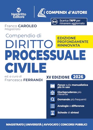 Compendio di procedura civile 2026