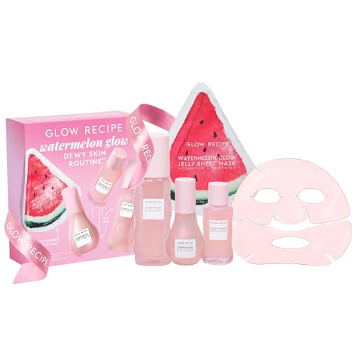 Glow Recipe Watermelon Glow Dewy Skin Routine Kit - Full Size Dew...