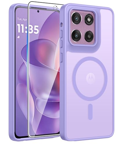 Image of FNTCASE for Moto G Stylus 5G 2026 Case: Motorola G Stylus 2025 Case [Compatible with Magsafe] Translucent Matte Cases with [Screen Protector] Military Grade Shockproof Protective Phone Cover