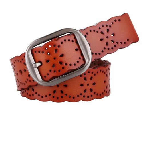 Classic belt, women's 3.8 cm leather belt vintage hollow out belt2