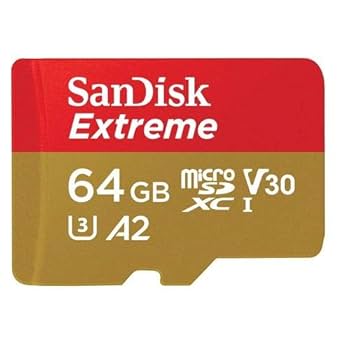 Amazon.com: SanDisk 64GB Extreme MicroSDXC Memory Card (5