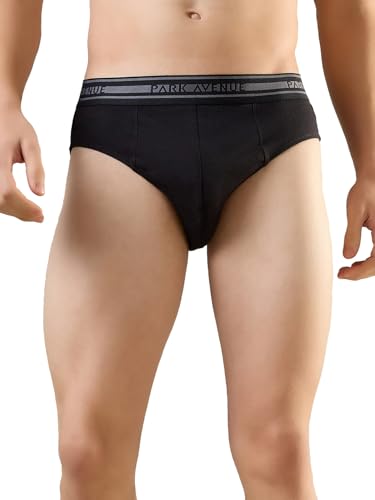 Image of Park Avenue Men Regular Fit Solid Pattern Pure Cotton Brief