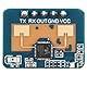 1PCS Menschliche Mikrobewegungsdetektion Millimeterwellen-Sensor LD2410C und 24 GHz-Frequenzradar Grundsatz Frequenzmodulation Continuous Wave (FMCW) Waveform-Radar-Sensormodul