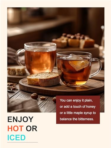 Image of TeeLux Decaf Chocolate Hazelnut Black Tea, Decaffeinated Black Tea Flavored with Natural Chocolate & Hazelnut, Smooth & Full-Bodied, 100 Count