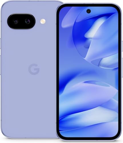 Google (Refurbished) Pixel 9a with Gemini - Android Smartphone with Incredible Camera and AI Photo Editing, All-Day Battery, and Powerful Security - Iris - 128 GB for T-Mobile (Renewed)