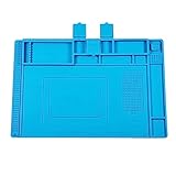 Grand tapis : le grand tapis en L avec les dimensions de 17,7 x 11,8 cm offre plus d'espace pour répondre aux exigences de vos nombreux projets de réparation.