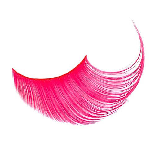 Anhua® New Sexy Fun Ladies Styles Handmade Reusable Long Thick Fancy Party Feather False Eyelashes Makeup Eye Lashes (Pink) #TOP1