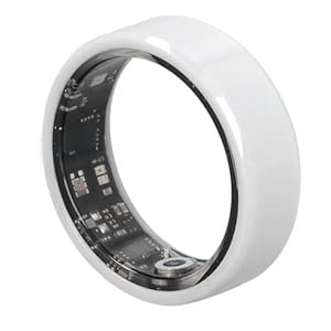 Fitness Tracker Ring, Sleep Monitoring BT Smart Ring Health Tracker IP68 Waterproof for Daily Use