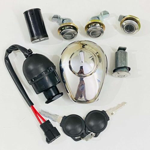 Clé Bloquée ? Changez pour l'Ensemble De Serrures Bullet Moto EFI Référence 593277