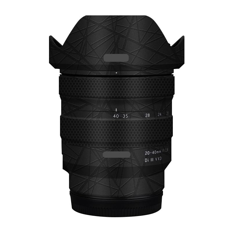 Film ultra noir pour objectif Tamron 20-40mm Sony style et protection premium