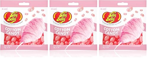 JELLY BELLY Bolsa Algodón 70g (Paquete de 3)