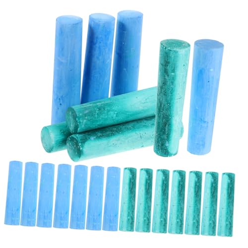 Kisangel 40pcs Jumbo Chalk Boys and Girls Chalks for Sidewalk Art Portable Multi-function Set