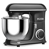 Fezen Stand Mixer, 7.4 Qt. 660W 6-Speed Tilt-Head Food Mixer, Kitchen Electric Mixer with...