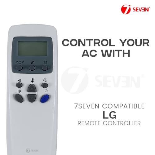 Image of 7SEVEN Compatible AC Remote Control for LG Split and Window Air Conditioner, Match Keys Exactly with Original 103 AC Remote Before Placing Order