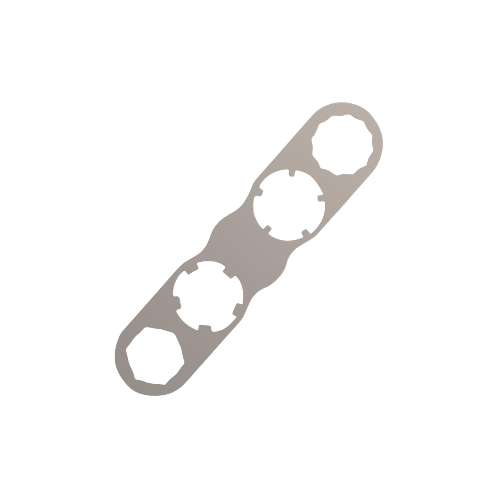Tsophreniq Multipurpose Pedals Tool Pedals Removal Wrenches Multihole Flat Wrenches for Smooth Gear Adjustments Antislip Bicycles Maintenance Spanner