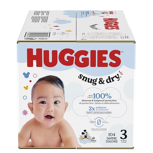 Image of HUGGIES SNUG&Dry GIGA Diaper SZ3 104