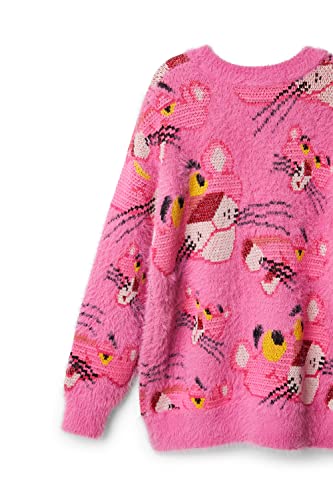 Desigual JERS_Pink Panther 3056 Turosa Maglione