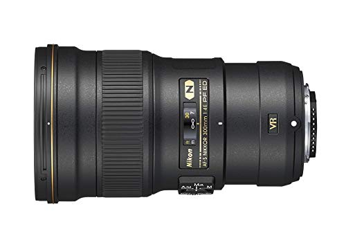 Nikon Lente teleobjetiva Nikkor 300 mm f/4E PF VR AF-S ED-IF, Preto, FBA_JAA342DA