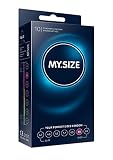 MY.SIZE Classic Condones talla 6 | Ancho 64 mm | Paquete estándar 10 unidades | Preservativos premium extra delgados | Ultra sensibles y delicados | Grosor 0,07 mm | Veganos