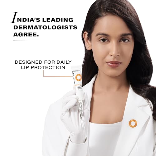 Image of Novology SPF 50 PA++++ Lip Balm Serum with Kojic Acid & Jojoba Esters, For Pigmented, Dark & Dry Lips, UV Protection, Non-Tinted, Non Irritating, Fragrance Free, Smooth and Hydrating