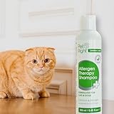 Pet Right Derma Care Hundeshampoo Allergen Therapie mit Pflanzenextrakten für Hunde und Katzen, Lindert Juckreiz und Gerüche, Sensitiv Formula 250 ml