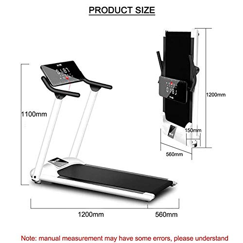 Caminadora plegable para fitness en casa miniatura 5