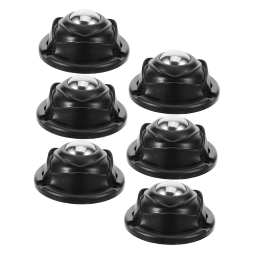 Cabilock 6piezas Ruedas Adhesivas Ruedas Para Muebles Autoadhesivas Para Electrodomésticos y Muebles Función Giratoria Para Cocina y Salón