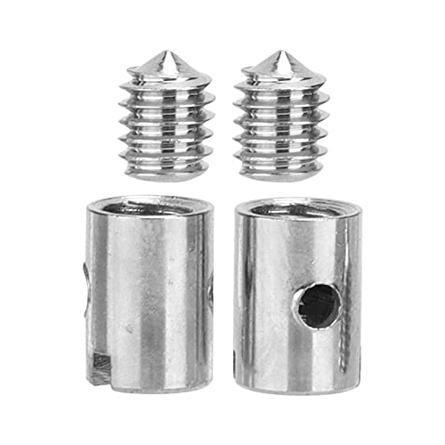 Kit de Cabo de Estrangulamento do Acelerador de Motocicleta Com Bocal Sem Solda 0,2 pol. OD M4 Paraf