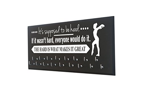 Running On The Wall-Gifts for Gymnasts-Medal Display Rack-Medal Holder for Gymnastics -It's Supposed