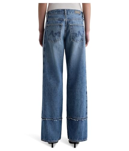 AG Adriano Goldschmied Womens Adria Low Rise Baggy Wide Leg3