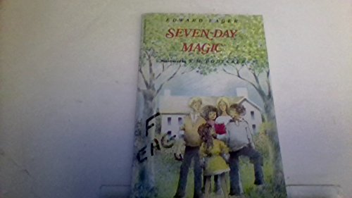 Seven-Day Magic (A Voyager/HBJ Book) 0152729224 Book Cover